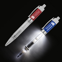Light Up Pen with White Color LED Light